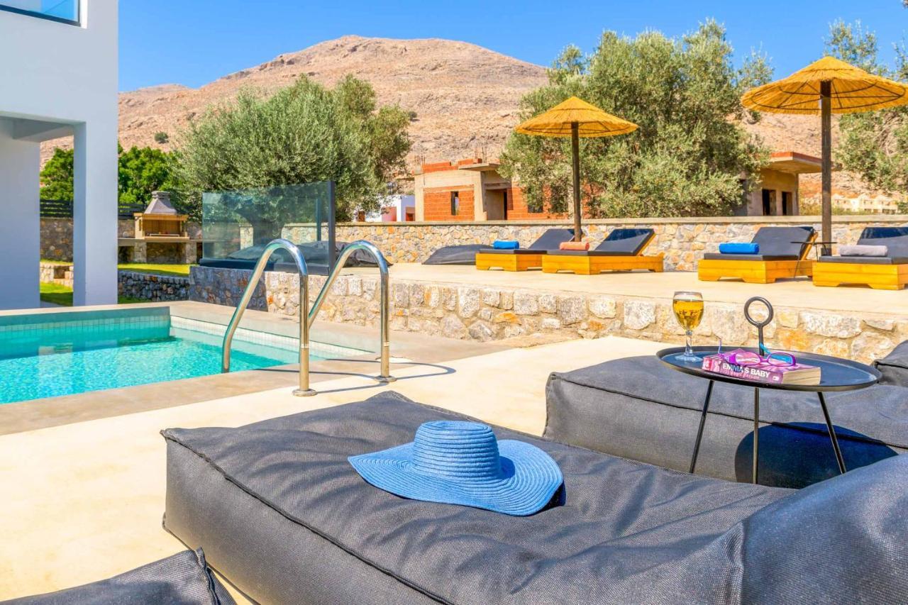 Lambis Harmonia Villa Líndos Dış mekan fotoğraf